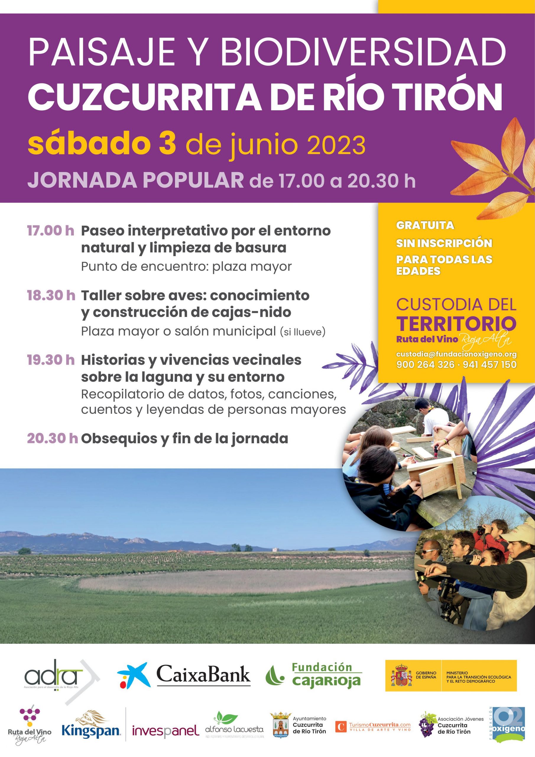 2023 - Paisaje y Biodiversidad de Cuzcurrita de Río Tirón