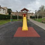 Renovado el parque infantil de aguardenterías